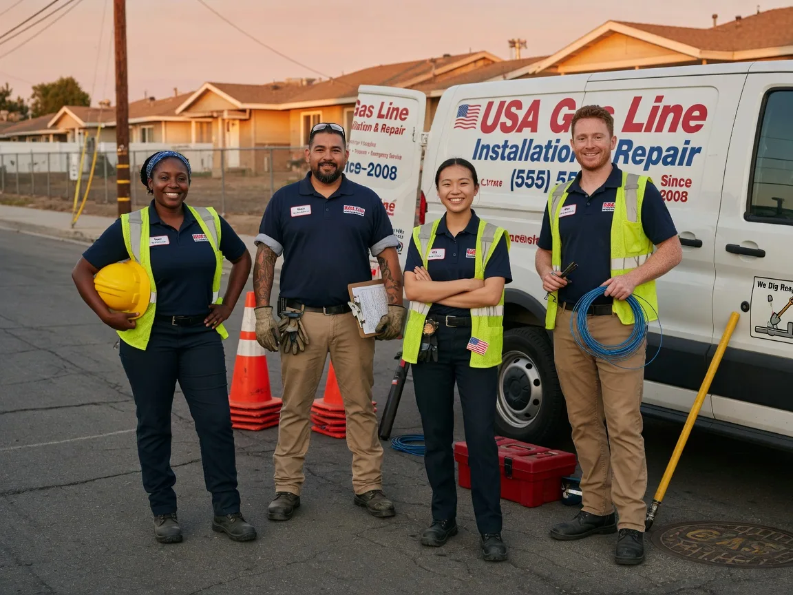 Gas Line Installation company in Rogers, TX